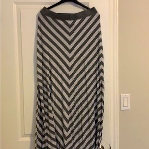 Calvin Klein long skirt with side slits